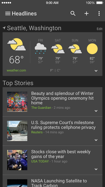 Google Weather App For Mac